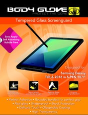 Body Glove Tempered Glass Screen Protector for Samsung Galaxy Tab A 10.1"