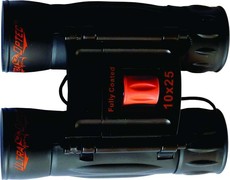 Ultraoptec 10x25 Encounter Compact Binoculars - Black & Orange