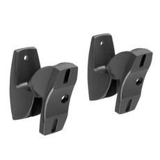 Vogels Universal Wall Mounts For Small Speakers Black (2 Pack)
