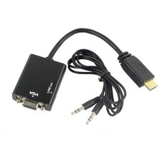 HD Conversion Cable with VGA and Audio Output