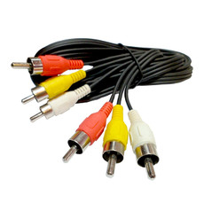 Mifox 3 RCA Male To Male Cable
