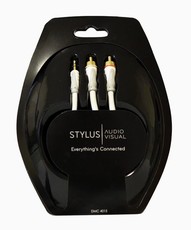 Stylus Premium 3.5mm Stereo Jack to 2RCA Cable
