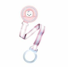 RazBaby keep-it-kleen Pacifier Holder with two (2) Raz-Berry Teethers Girls