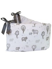 Cotton Collective Cot Bumper (Cover Only) Little Sheep