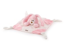 Trudi Cremino Rabbit Doudou / Sleep Comforter - Pink (26cm)