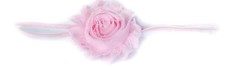 Fine Flower Headband - Baby Pink
