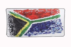 Wonder Towel Baby Beach Towel with SA Flag Designer Print