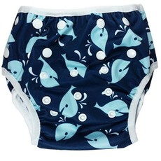 Bamboo Baby Swimming Nappy - Whale