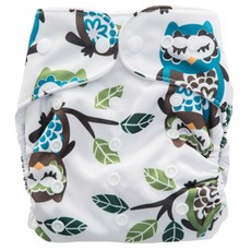 Fancypants All-in-One Cloth Nappy - Hoot (One size fits most 3.5kg - 17kg)
