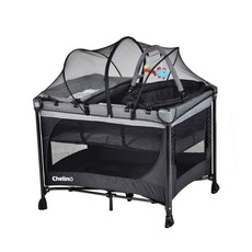 Chelino - Tiffany Lux Camp Cot - Black