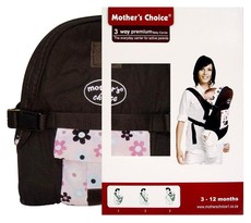 Mothers Choice 3-Way Premium Carrier Flowers
