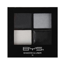 BYS Cosmetics Eyeshadow and Liner Palette Raven Nights - 3g