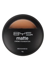 BYS Cosmetics Matte Creme Foundation Medium Beige - 10g