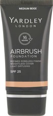 Yardley Airbrush Foundation - Medium Beige