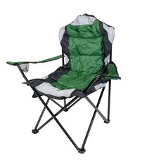 Black/Green Camping Chair - Large (150kg)