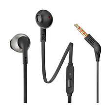 JBL TUNE 205 Wired In-Ear Headphones - Black