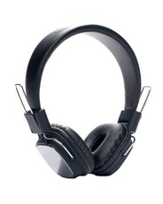 Remax RM-100H Aluminium Trim Headphone - Black