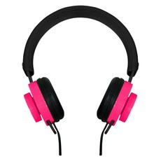 Rocka Switch Series Aux Headphones - Black/Pink