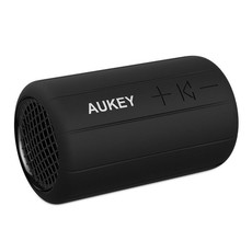 Aukey Mini Portable Bluetooth Waterproof Anti-Shock Speaker - Black
