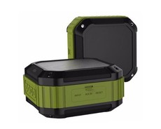 AUKEY Water Resistant Bluetooth Speaker - Black & Green