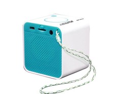 Everlotus Bluetooth Cube Speaker - Blue