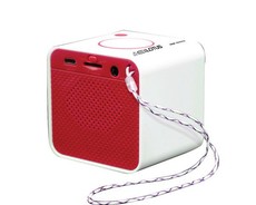 Everlotus Bluetooth Cube Speaker - Red