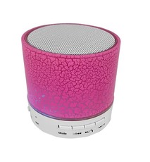 Mini Light up Bluetooth Speaker - Pink