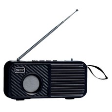 OKCY Wireless Speaker Bluetooth FM Radio C3 Black