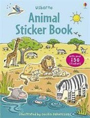 Animal Sticker Book with Stickers