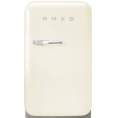 Smeg 40cm Vintage Cream Retro Mini-Cooler (Right Hinge) - FAB5RCR