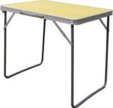 AfriTrail - Folding Camp Table Melamine Wood Finish- 70cm
