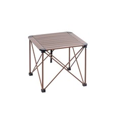Naturehike Aluminum Folding Table - Brown (Size: M)