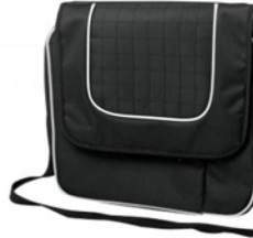 Eco Wine cooler satchel bag for 2 - Black
