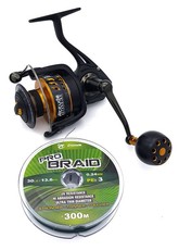 Pioneer Altitude Sovereign 4000 Fishing Reel and 300m Pro Braid Line Combo