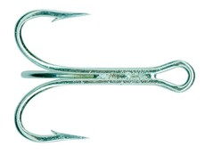 Mustad 3565BD-2 Treble Fishing Hook - Silver