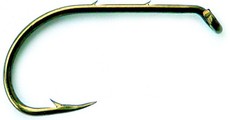 Mustad 9555-4 Carp Fishing Hook - Brown