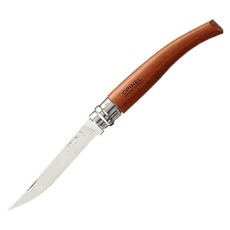 Opinel No 10 Slim Stainless Steel Knife - Bubinga Handle