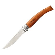 Opinel No 8 Slim Stainless Steel Knife - Bubinga Handle