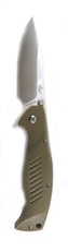 Enlan Relentless Handle Ultimate Heavy Duty Carry Folding Knife - Brown