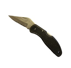 Rappid 8cm Stainless Steel Folding Pocket Knife - Serrated Blade