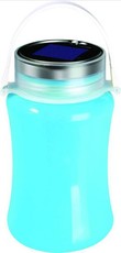 UltraTec - SLS Solar LED Silicone Water Proof Bottle Box - Blue