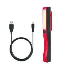 Portable Handheld LED COB Pen Work Light - Red
