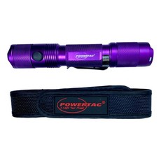 Powertac E7 Purple, 780 Lumen, 218m Throw Rechargeable