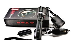 Tactical SWAT Heavy Duty Rechargeable Flashlight