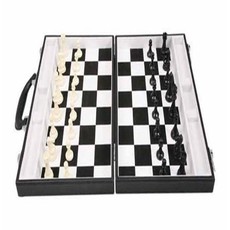 2 players Executive Chess game in pvc attaché case (36.5x23.5x6.3cm)