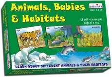 Creatives Toys Animals Babies & Their Habitats