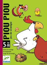 Djeco Card Games - Piou Piou (Chicken Game of Strategy)