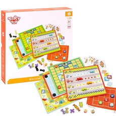 Tooky Toy 18-in-1 Classic Family Board Game Set
