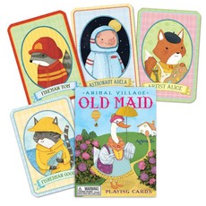 eeBoo Animal Old Maid Card Game