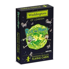 Waddingtons Rick and Morty Playing Cards